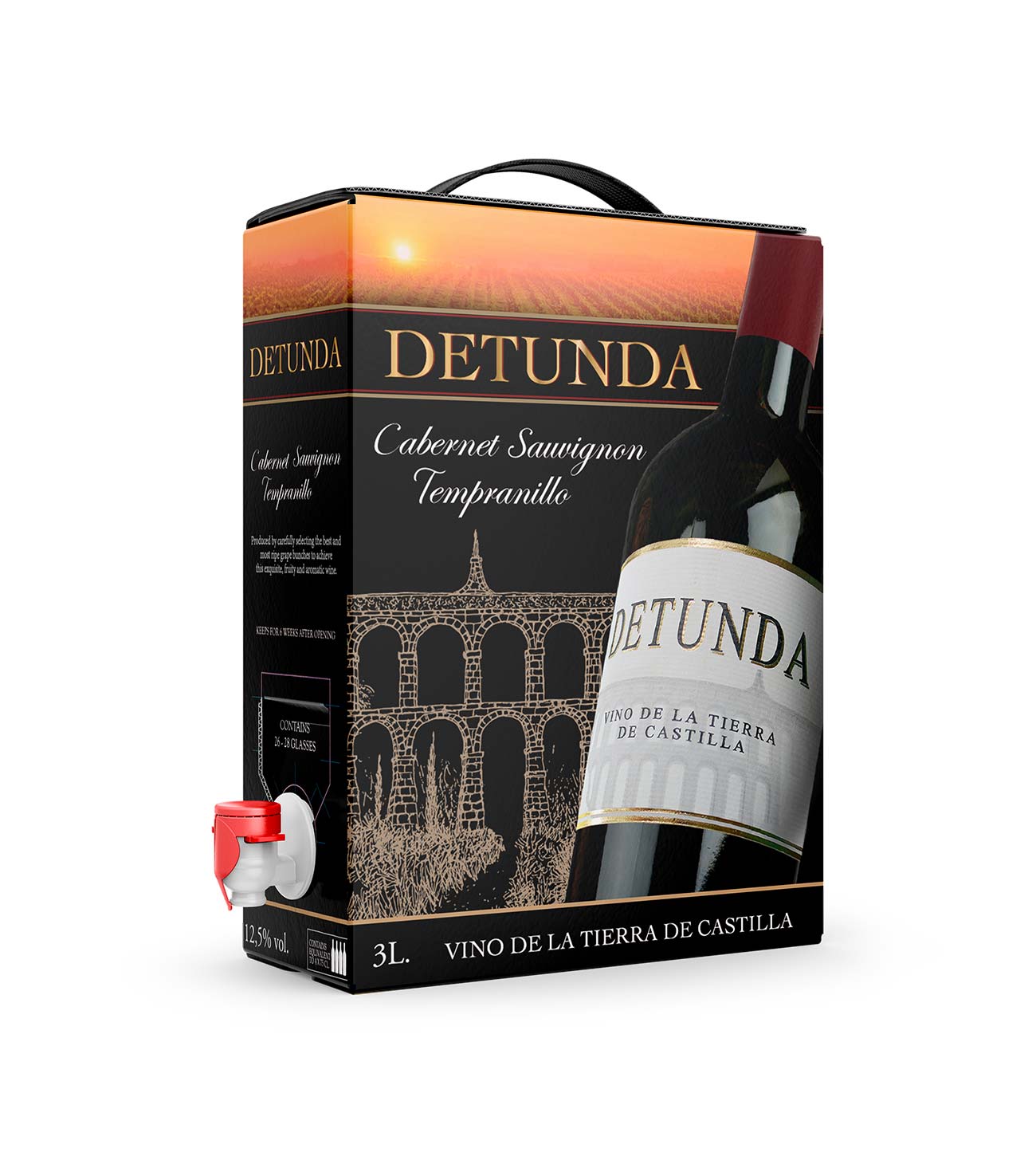 DETUNDA CABERNET SAUVIGNON TEMPRANILLO BIB