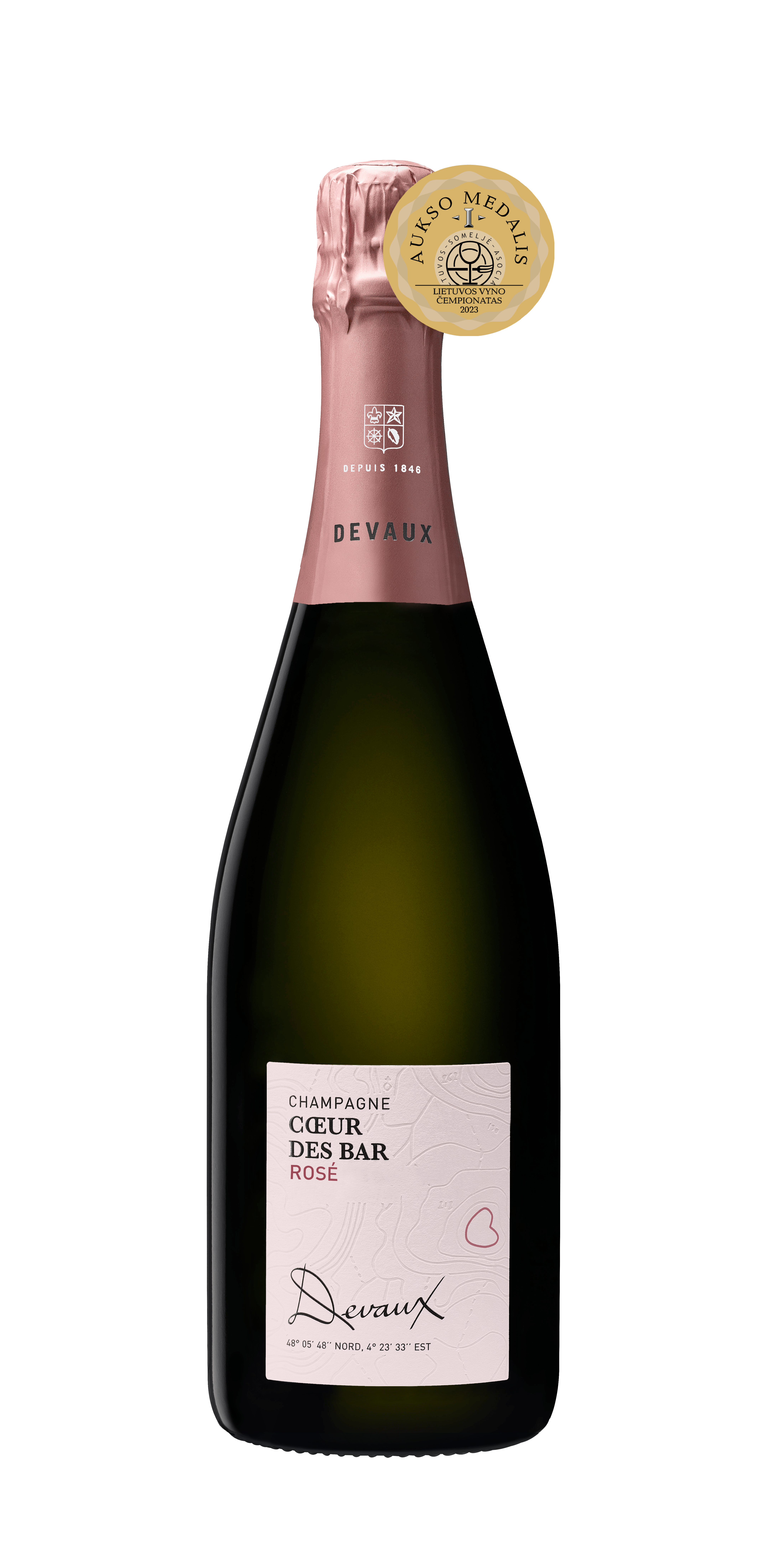 DEVAUX CEOUR DES BAR BRUT ROSE