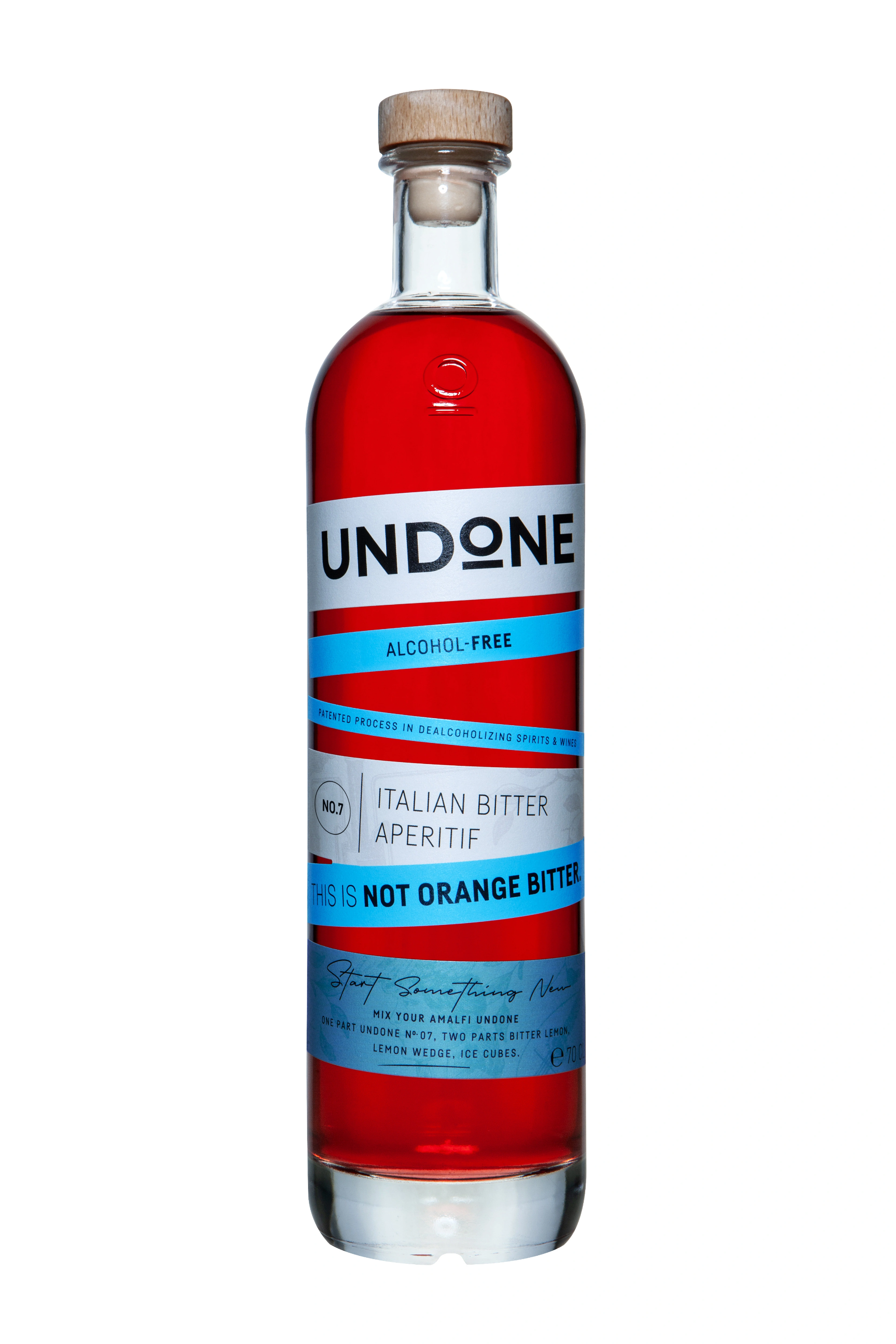 UNDONE NO. 7 ITALIAN BITTER APERITIF I NOT ORANGE BITTER