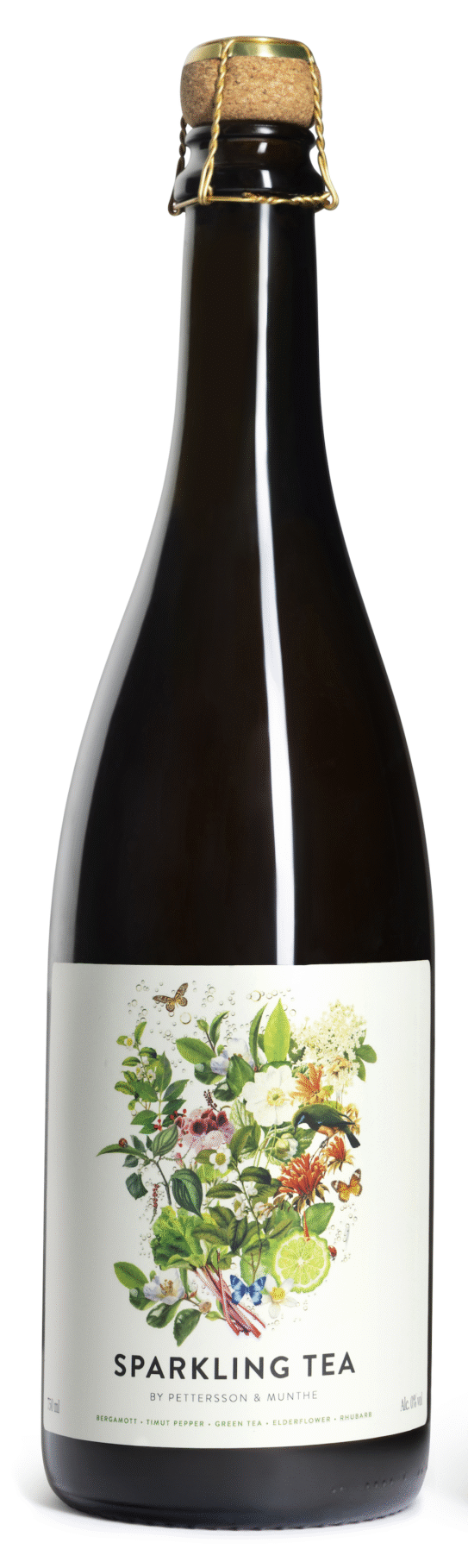 PETTERSSON & MUNTHE GREEN TEA RHUBARB SPARKLING TEA